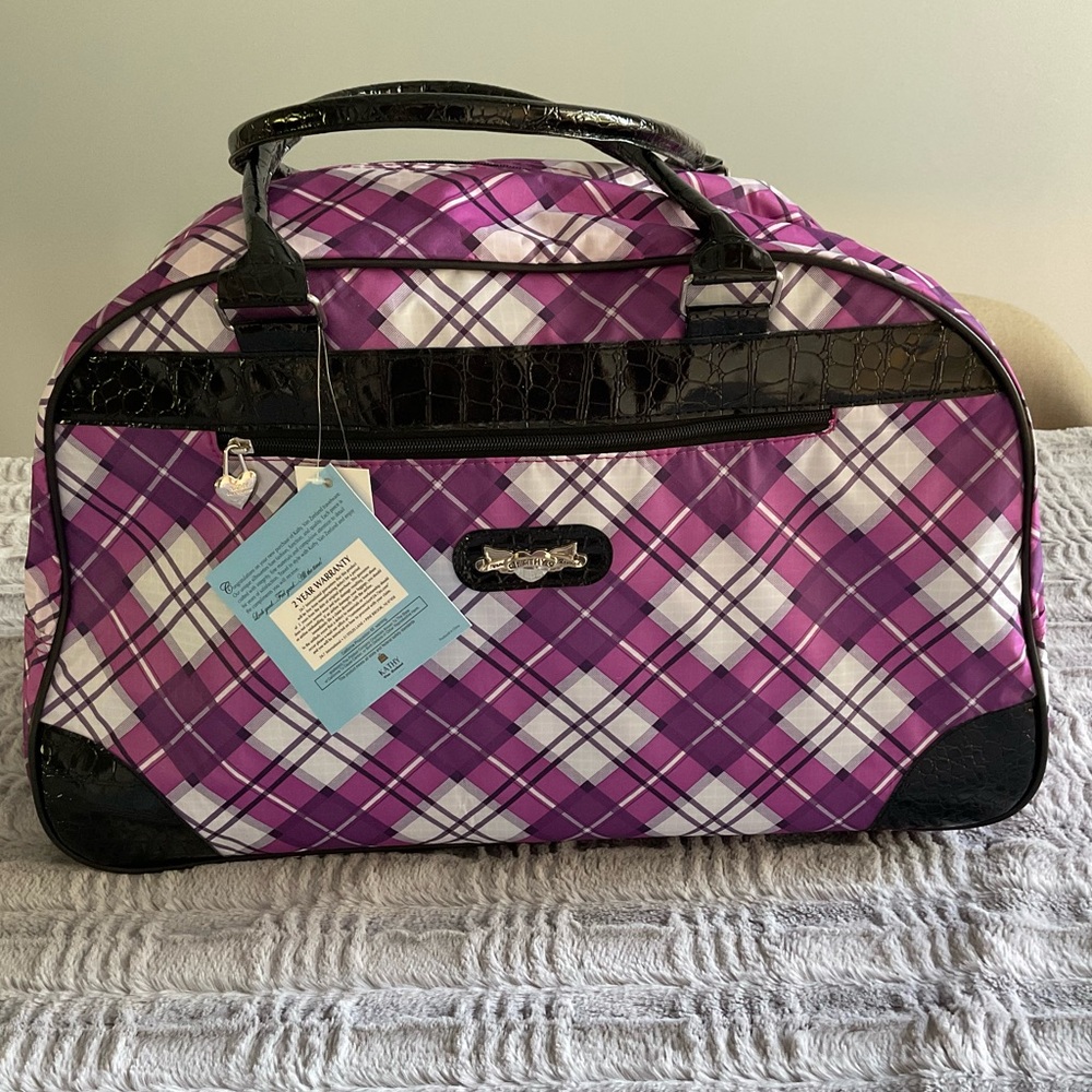 Final price *Kathy Van Zeeland wheeled duffel bag NEW